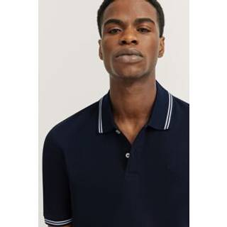 bugatti Herren Polo-Shirt blau
