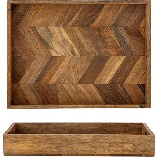 Bloomingville Katalyn serveringsbakke 30x40 cm Natur