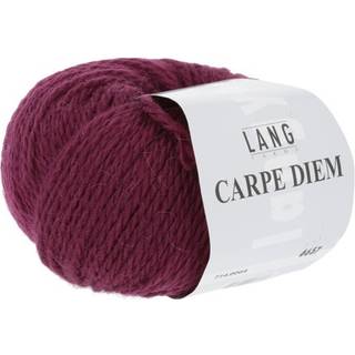 Lang Yarns Carpe Diem 0064 Indhold: 70% Extrafine ny merinould, 30% alpaca Vægt/længde: 50 g = 90 meter Anbefalede pinde: 6 mm Strikkefasthed: 10 x 10 cm = 16 m x 22 p Vask: Maskinvask 30 °c / Tåler ikke tørretumbling.