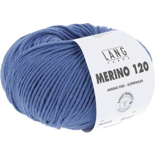 Lang Yarns Merino 120 121 Indhold: 100% Merinould Vægt/længde: 50 g = ca. 120 meter Anbefalede pinde: 3.5-4.5 mm. Strikkefasthed: 10 x 10 cm = 22 m x 32 p Vask: Maskinvask 30 °c / Tåler ikke tørretumbling .