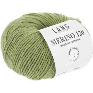 Lang Yarns Merino 120 297 Indhold: 100% Merinould Vægt/længde: 50 g = ca. 120 meter Anbefalede pinde: 3.5-4.5 mm. Strikkefasthed: 10 x 10 cm = 22 m x 32 p Vask: Maskinvask 30 °c / Tåler ikke tørretumbling .