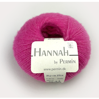 Hannah garn fra Permin - Pink