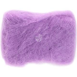 Lana Grossa Setasuri 11 Lilla Indhold: 69% alpaca, 31% silke Vægt/Længde: 25 g = ca. 212 meter Anbefalede pinde: 3.5-4 mm Strikkefasthed: 10 x 10 cm = 26 m x 33 p Vask: Håndvask / Tørres fladt.