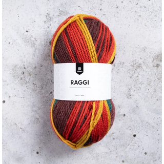 Järbo Raggi 100g 15233 Buffalo Soldier Indhold: 70% superwash uld, 30% polyamid Vægt/længde: 100 g = ca. 150 meter Anbefalede strikkepinde: 4.50 mm Strikkefasthed: 10 x 10 cm = ca. 18 m x 24 p Anbefalet hæklenål: 4.50 mm Hæklefasthed: 10 x 10 cm = ca. 14 fm x 17 p Vask: Maskinvask 40°C / Tørres fladt / Brug ikke skyllemiddel.