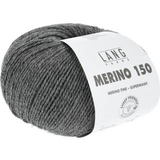 Lang Yarns Merino 150 270 Indhold: 100% Superwash merinould Vægt/længde: 50 g = ca. 150 meter Anbefalede pinde: 3-3.5 mm Strikkefasthed: 10 x 10 cm = 27 m x 37 p Vask: Maskinvask 30 ℃ / Tåler ikke tørretumbling / Brug aldrig skyllemiddel.