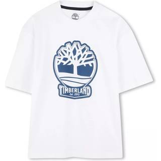 Timberland Timberland Short Sleeve Logo White T-Shirt
