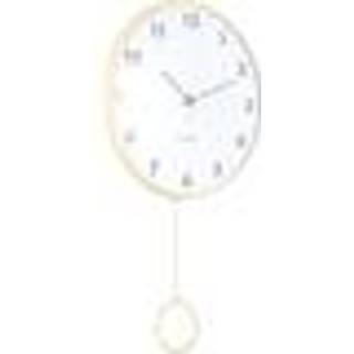 Karlsson Cheeky Dome Pendulum vægur 35,5x61,5x7,1cm gul
