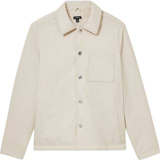 Reiss Reiss Stone Hyde Padded Technical Press-Stud Overshirt