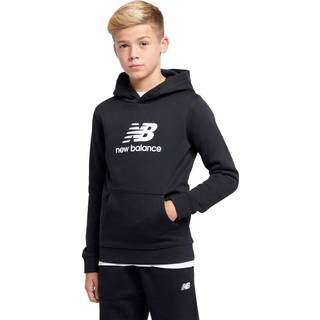 New Balance New Balance Hættetrøje i Fransk frotté med stablet logo i bomuld