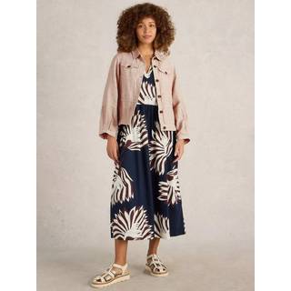 White Stuff White Stuff Natural Camille 100% Linen Jacket