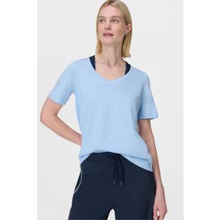 Sweaty Betty Sweaty Betty Blue Essential V-Neck T-Shirt