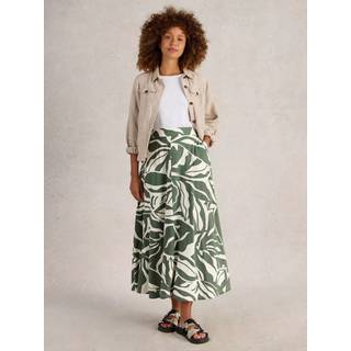 White Stuff White Stuff Green Jada Jersey Maxi Skirt