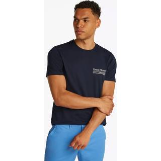 Tommy Hilfiger Outline Sailing T Shirt Navy