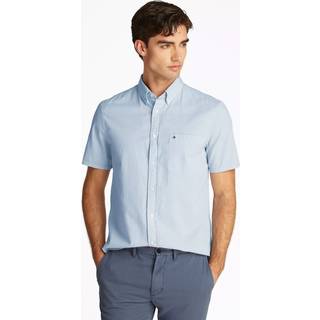 Regular Fit Seersucker Short Sleeve Shirt