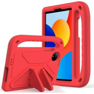 SKALO Xiaomi Redmi Pad SE 8.7 Børneskal med håndtag og stativ - Rød