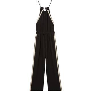 Reiss Auden Halterneck Craft Stitch Jumpsuit40