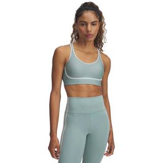 Under Armour Infinity Mid Piped Women's Sports Bra Silica Green / Hydro Green / Silica Green XS A-C