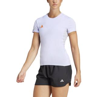 adidas Adizero Essential Running Shirt Women - Lilac, Size XL - lilac