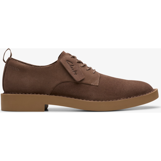 Clarkstil mænd. 26181373 Martock Lace brune lædersko (45), Fast, Ruskind, Blonder, Casual