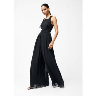 French Connection French Connection Black Azra Eden Mix Jumpsuit