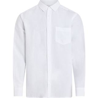 Linen Cotton Shirt - White - XXL