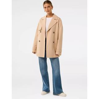 Forever New Forever New Cream Rhea Petite Water Resistant Trench Coat