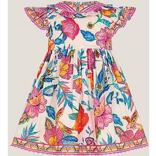 Monsoon Monsoon Natural Baby Mini Me Aurelia Floral Print Dress