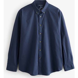 Raging Bull Raging Bull Blå Classic Langærmet Oxford 100% Bomuld Skjorter 2 Pakke - XX-Large