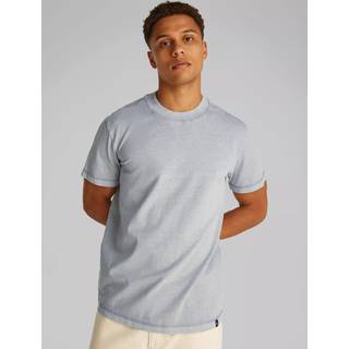 Washed Cotton T-shirt - Blue - XS