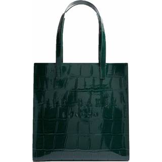 Ted Baker Croccon Shopper taske mørkegrøn