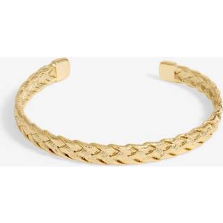 Jon Richard Jon Richard Gold Tone Plaited Cuff Bracelet