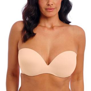 Wacoal Ines Secret Moulded Strapless Bra - Beige - B 75