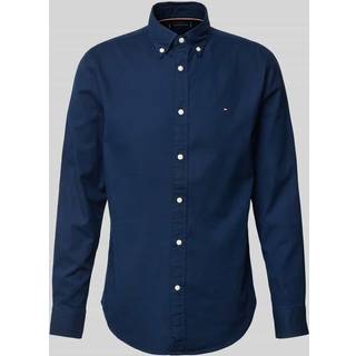 Flex Dobby Skjorte, Carbon Navy, L