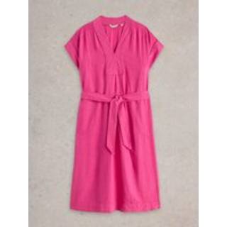 White Stuff White Stuff Pink Marianne Linen Blend Dress