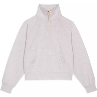 Chelsea Peers Chelsea Peers Beige Marl LuxeComfort Scuba Half-Zip Sweatshirt