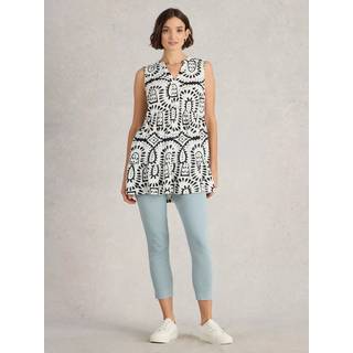 White Stuff White Stuff White Macie Sleeveless 100% Cotton Tunic