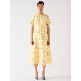 LK Bennett LK Bennett Georgia italiensk stråblonder Midi - EU 42 (UK 14)