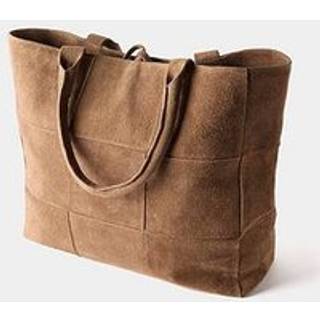 Mint Velvet Suede Woven Mulepose Bagen