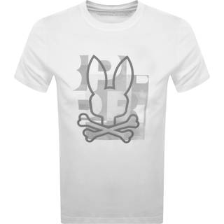 Psycho Bunny Zealand Graphic Logo T Shirt White