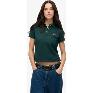 Superdry Superdry Green Athletic Essentials Graphic Polo Shirt - 10