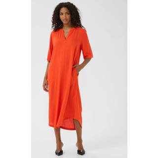 KAFFE Milia Kaftan Kjole Grenadine Orange-38