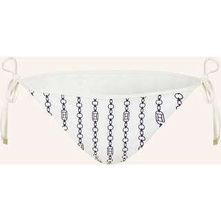 Print String Tie-Side Cheeky Bikini Bottoms