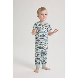 Polarn O Pyret Organic Cotton Fish Print Pyjamas8692cm