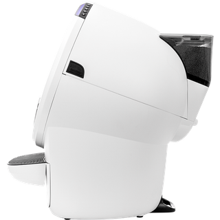 Whisker - Litter Hopper with Bonnet - White