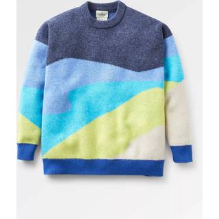 Passenger Women's Scenic Recycled Knitted Jumper Sweatere Damer størrelse XL farve blå