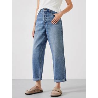 Hush Hush Light blue Boyfriend Button Fly 100% Cotton Jeans