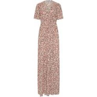 Lts Tall Coral Orange Ditsy Floral Tiered Maxi Dress 12 Lts | Tall Women's Floral Dresses