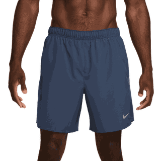 Nike Dri-FIT Challenger 2in1 7" Shorts til Herre - Thunder Blue/Reflective Silver, Ideel til løb og træning.