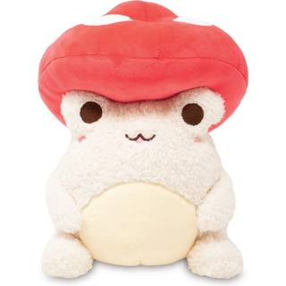 Cuddle Barn Plushgoals - Toadstool Wawa | Super Soft Cute Kawaii Froggie klædt som svampe samleobjekter udstoppet dyreplysende legetøj 9 tommer