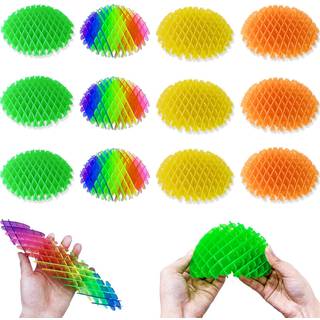 12 pakker Fidget Worm Leget?j Orm Fidget Leget?j S?d ormeformet ornament Modstand Fidget Leget?j Voksne Stress Angst Relief Leget?j Jul F?dselsda